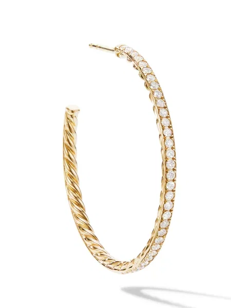 Auskarai David Yurman geltona