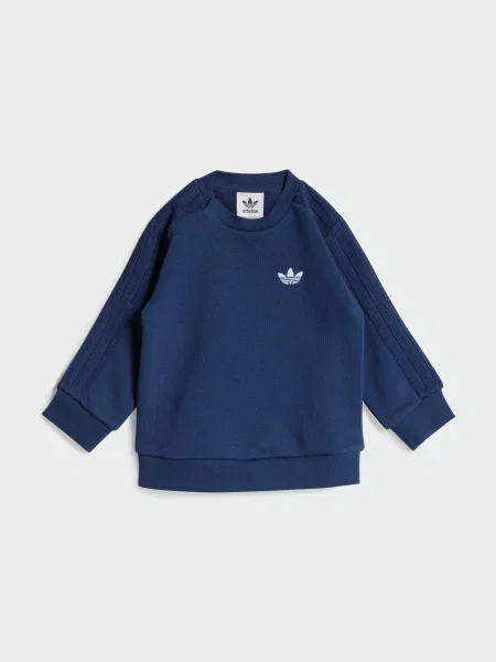 Дитячий Повсякденний костюм adidas комбінований верх синій