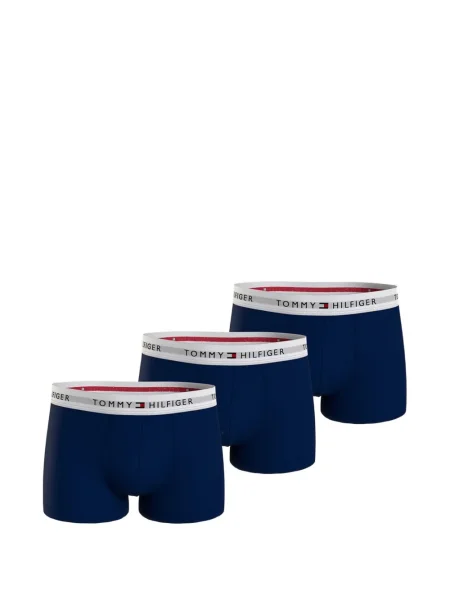 Boxeri Tommy Hilfiger cu autograf albastru