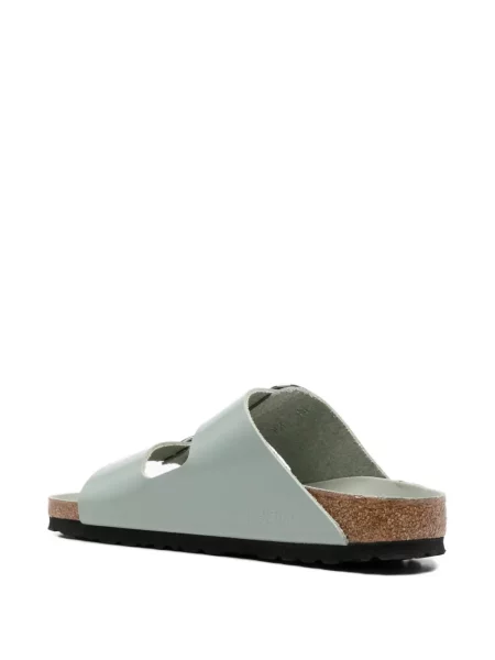 Remenčić sandale Birkenstock sa kopčom zelena