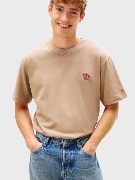 Футболка Tommy Hilfiger бежева