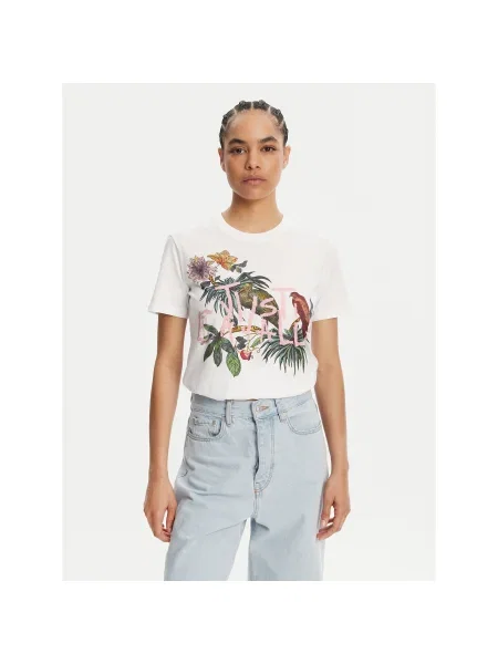 Just Cavalli Póló Regular Fit fehér