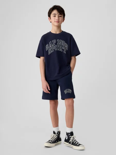 Tricou copii Gap negru