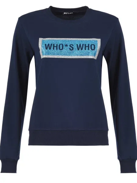 Свитер Who's Who синий