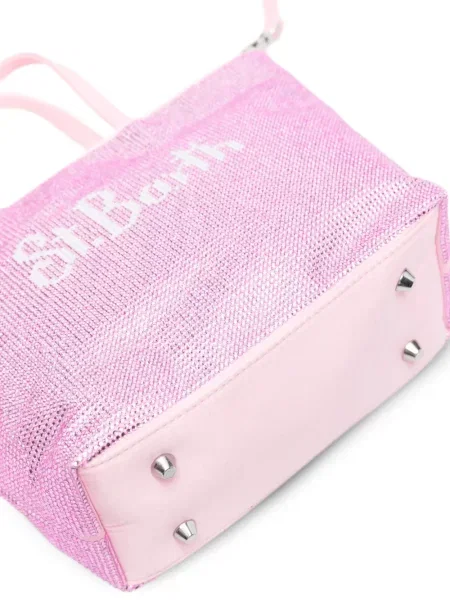 Geantă shopper Mc2 Saint Barth roz