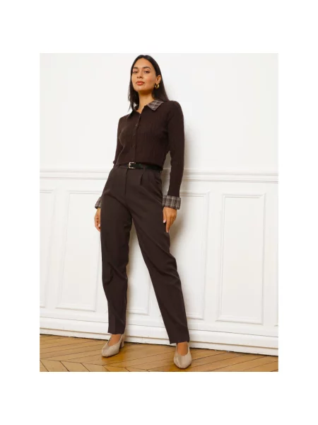 Pulover La Modeuse maro