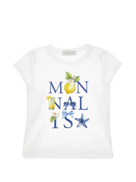 Koszulka dziecięca Monnalisa biała