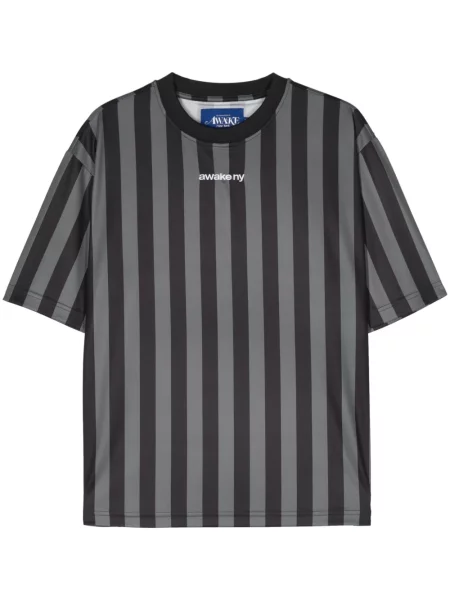 Tricou Awake Ny cu broderie negru