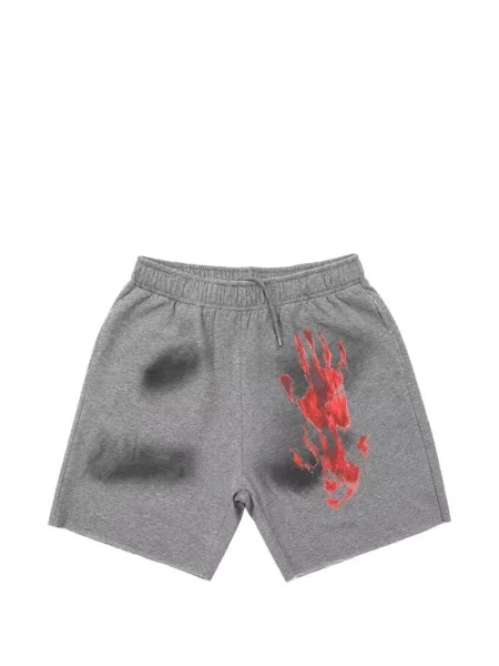 Pantaloni scurți Warman cu imagine gri