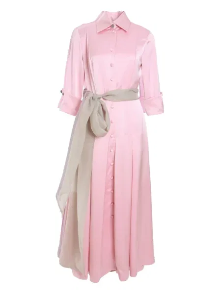 Sukienka Baruni garniturowa różowa