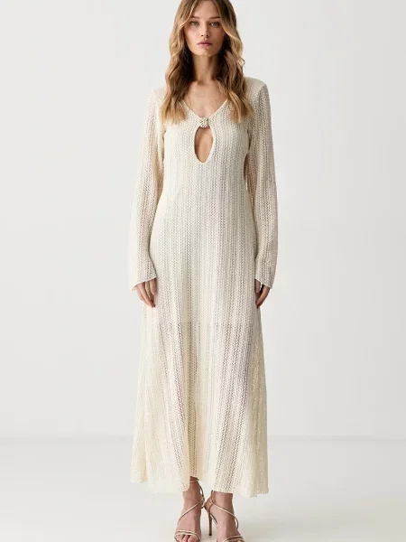 Haveone rochie de vară bej
