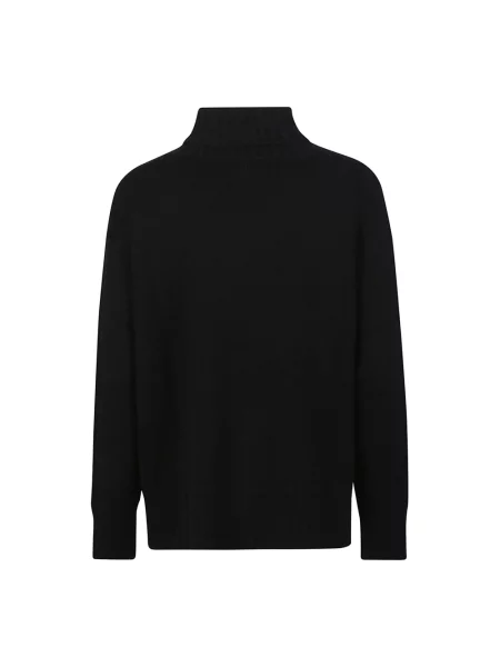 Sweter z golfem Drumohr czarny