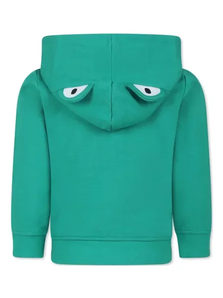 Bluza z kapturem dziecięca Stella Mccartney zielona