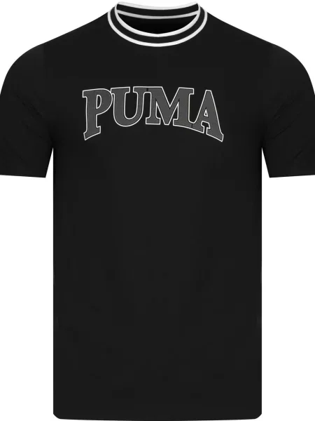 Majica Puma s potiskom črna