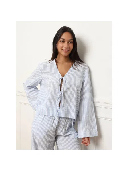 Top La Modeuse plava