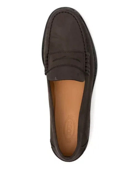 Pantofi loafer Tod's din piele maro