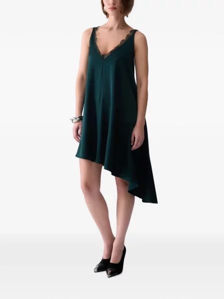 Rochie Liu Jo din satin verde