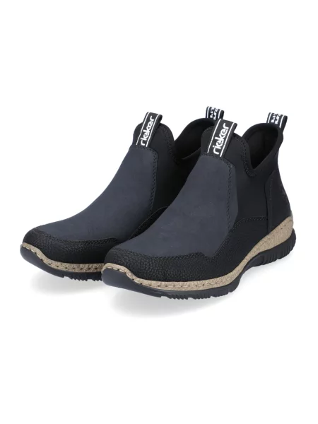 Sneakersy Rieker czarne