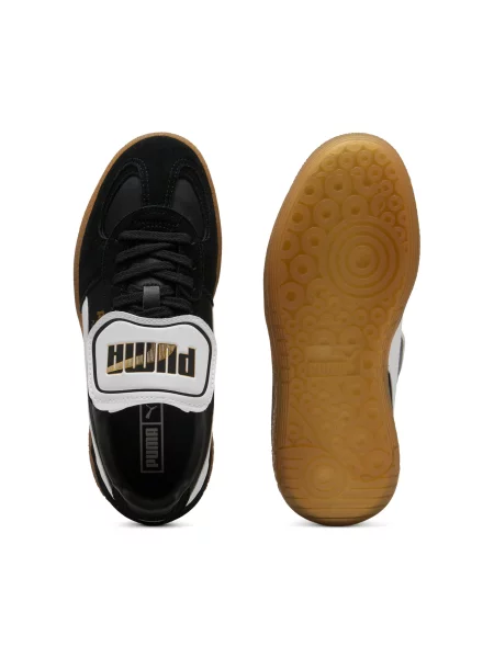PUMA Nízke tenisky Palermo zlatá / čierna biela