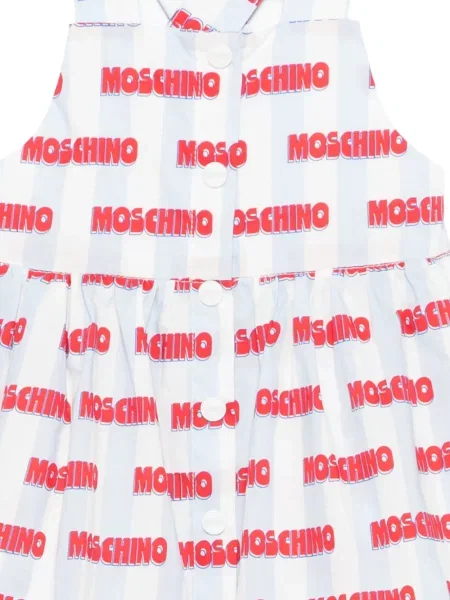 Sukienka dziecięca Moschino biała