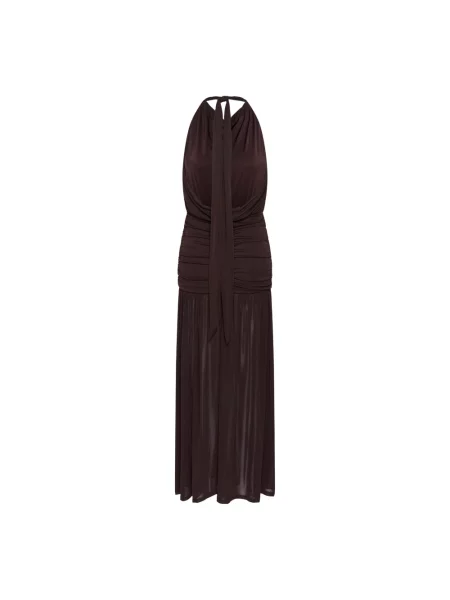 Sukienka Gestuz brązowa