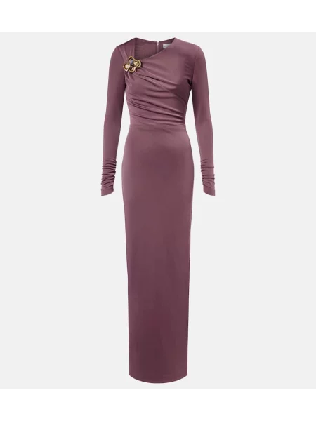 Maxi rochie maxi Rebecca Vallance de costum violet