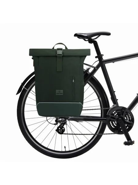 Johnny Urban Nahrbtnik Robin Medium Bike svetlo / smaragd / temno zelena siva