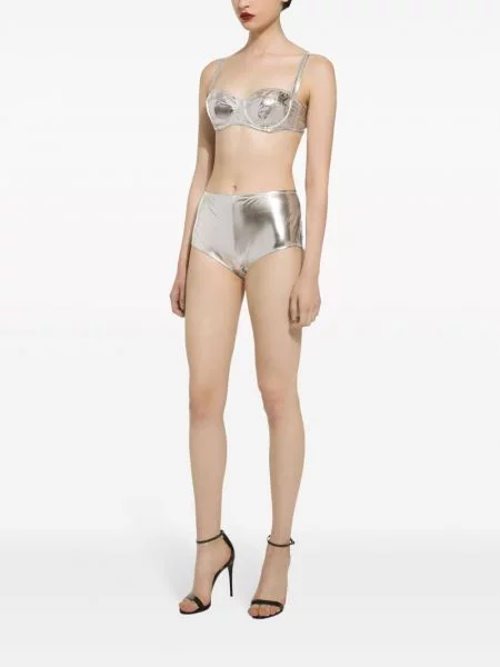 Liemenėlė Dolce & Gabbana sidabrinė