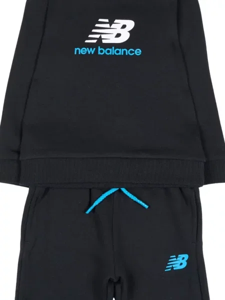 Komplet dresowy dziecięcy New Balance czarny