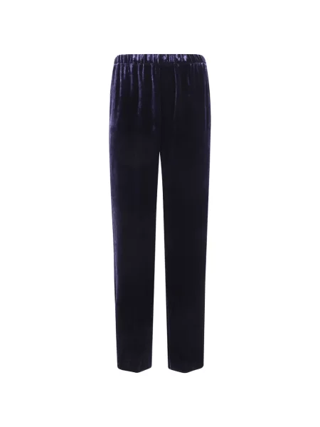 Pantaloni Antonelli de catifea albastru