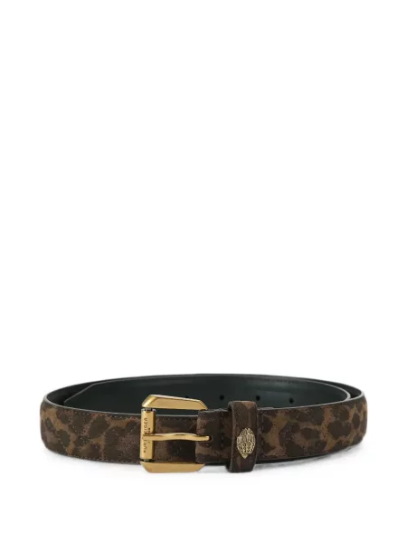 Cu centură curea Kurt Geiger London cu model leopard maro