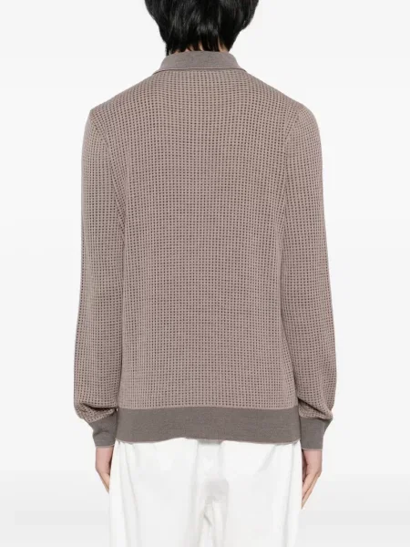 Polo Brioni tricotate maro