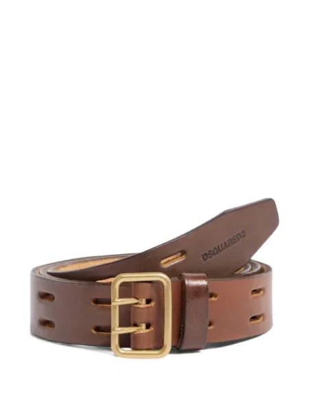 Curea Dsquared2 cu cataramă maro