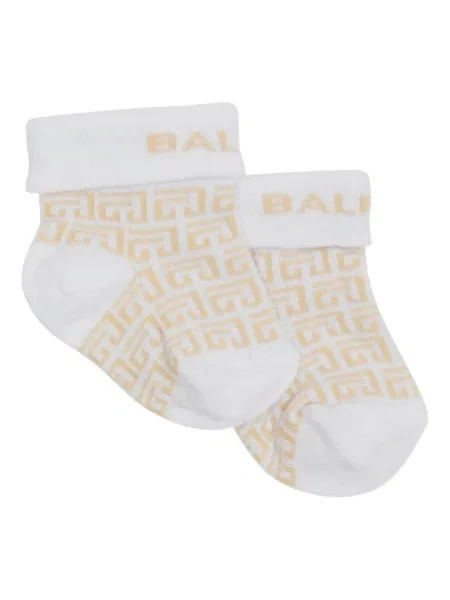 Чорапи Balmain бяло