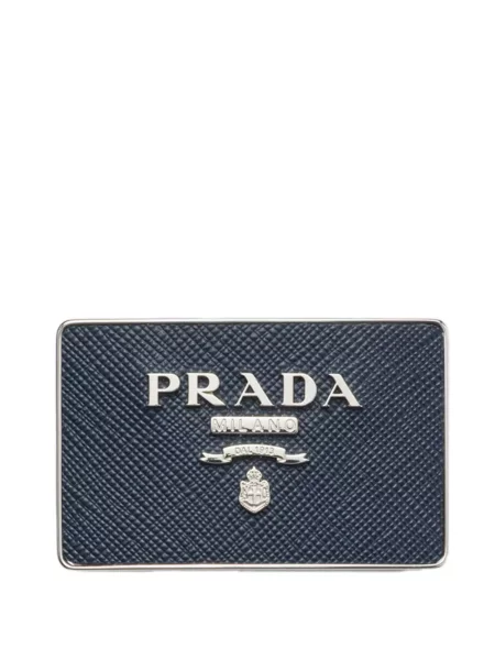Cu centură curea Prada cu cataramă albastru