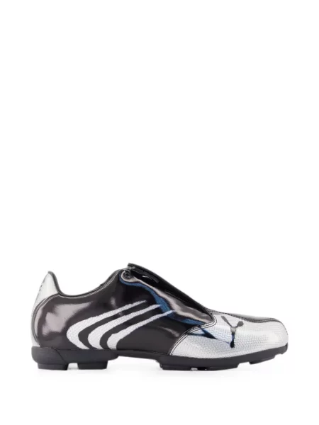 Sneakerși Adidas cu șireturi cu model piele de șarpe negru