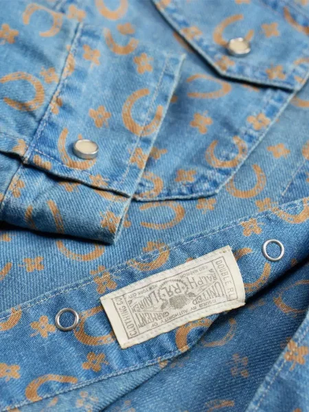 Košulja Ralph Lauren Rrl s printom plava