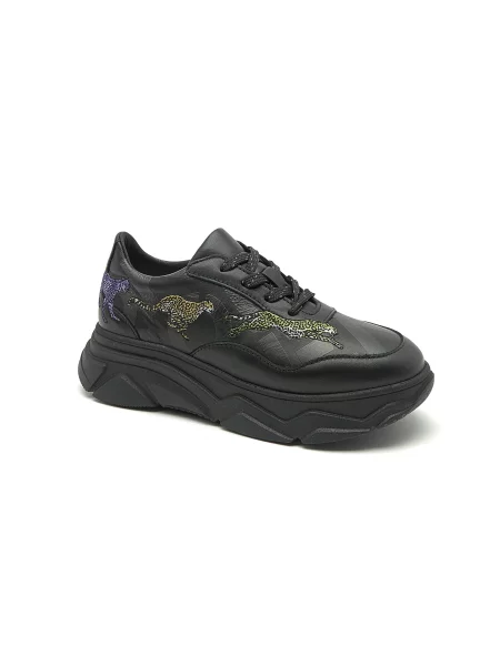 KENZO KIDS De piele sneakers