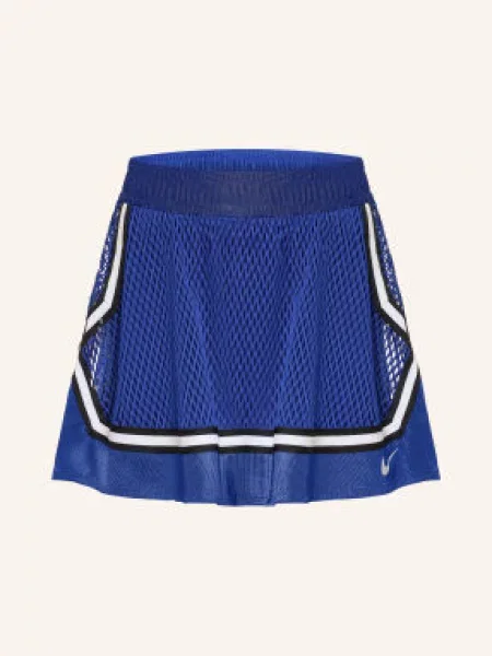 Nike Tenisová Sukně Court Slam tmavě modrá černá bílá