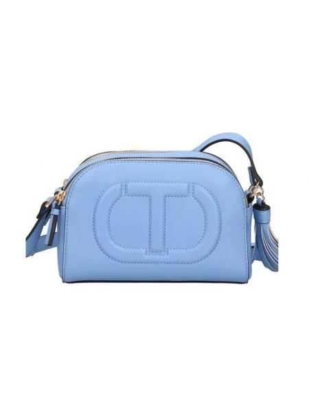 Torebka crossbody Twinset niebieska