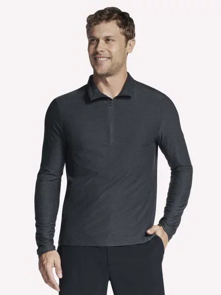 Лонгслів Skechers поліестер/спандекс чорний