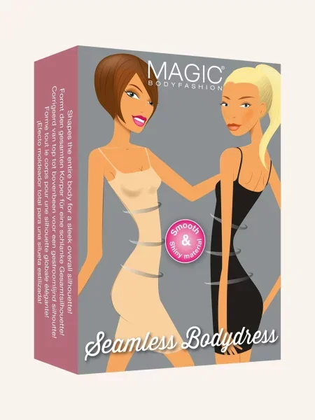 Magic Bodyfashion Tvarující Šaty Seamless Bodydress nude