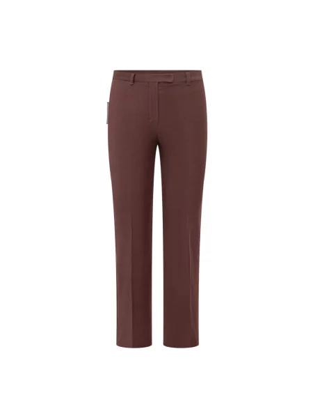 Spodnie Max Mara czerwone