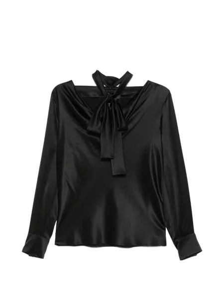 Bluză Max Mara drapată negru