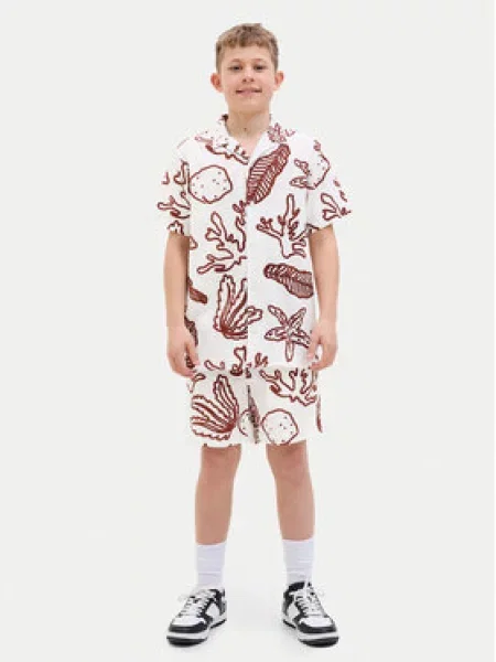 Jack & Jones Junior Szövet rövidnadrág Ekru