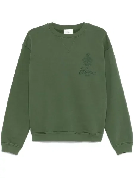 Haftowana bluza Frame X Ritz Paris zielona