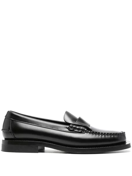 Pantofi loafer Hereu din piele negru