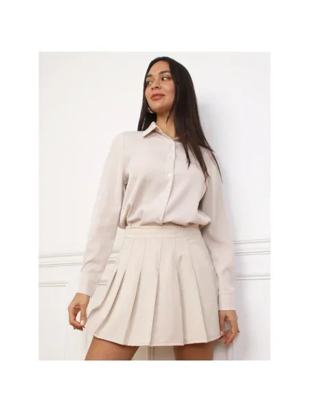 Fustă La Modeuse bej