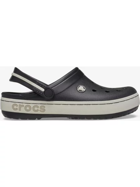 Klapki Crocs Crocband Heritage czarno biały