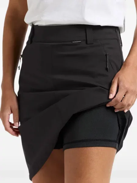 Fusta mini Didriksons cu imagine negru